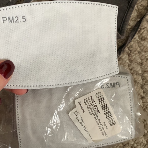 Nordstrom Adjustable Cotton Masks with Filters - Picture 4 of 5